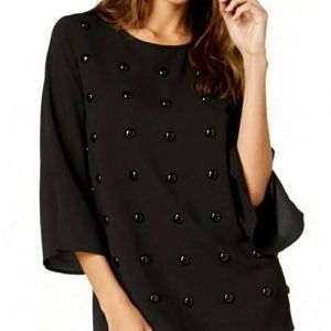 Alfani black blouse 
